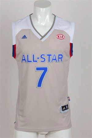 Maillot De Basket All Star 2017 NBA East Carmelo Anthony 7 Gris